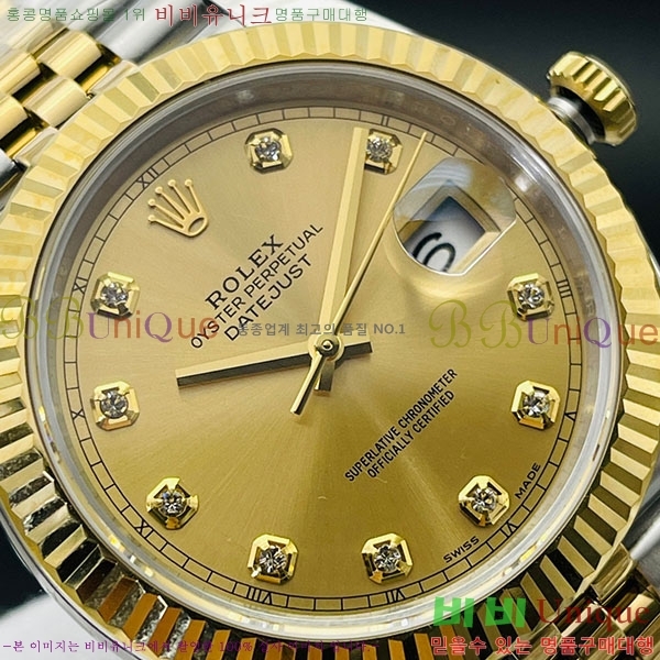 �ѷ��� ��������Ʈ 41mm 126334-1(�����Ʈ-2824)