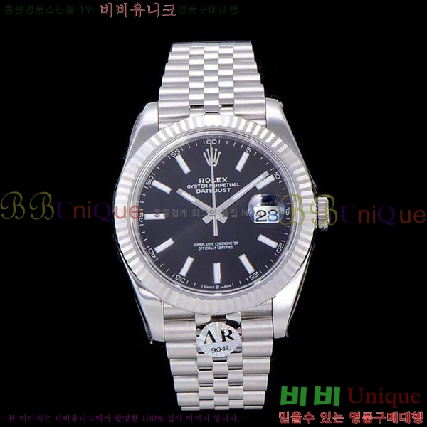 �ѷ��� ��������Ʈ 41mm 126334-V3-3(�����Ʈ-2824)